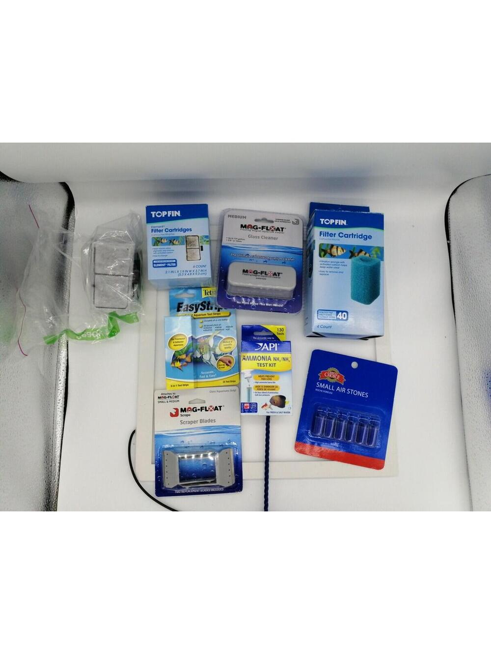 Top Fin, Mag-Float, API, Tetra - HUGE Aquarium Bundle!